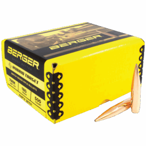 Berger Match Grade Target Bullets 7mm .284" 180 gr Hybrid Target 500/ct