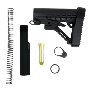 TacFire AR-15 Mil Spec Buffer Tube Kit with QD Attachments