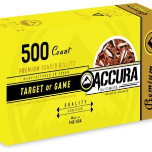 Accura Premium Powerbond Bullets 9mm .356" 147 gr HP 500/ct