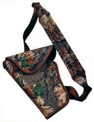 Uncle Mike's Scoped Bandolier Hunting Holsters Black - 6" - 7-1/2" Barrel Sgl. Act. Rev