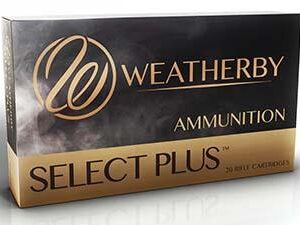 Weatherby Select Plus Rifle Ammunition .300 WBy Mag 180gr TTSX 3240 fps 20/ct