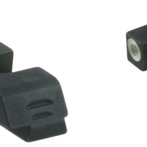 AmeriGlo GL5113 Classic Tritium Sight Set for Glock  Green Tritium White Outline Front Sight-Green Tritium White Outline Rear Sight