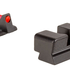 Trijicon 601050 Fiber Sights  Red/Fiber Optic Front Sight-Black/Blank Rear Sight Sig Sauer P225/P226/P228 #8 Front/#8 Rear