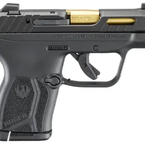 RUGER LCP MAX M.S. 380ACP PISTOL 2.8" BLACK/TITANIUM NITRIDE BBL, PORTED SLIDE 1-10RD MAG