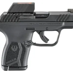 RUGER LCP MAX RUGER READY DOT 380ACP PISTOL 2.8" BLACK 1-10RD MAG