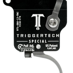 TriggerTech R7LSBS13TBC Special  Single-Stage Traditional Curved Trigger with 1-3.50 lbs Draw Weight for Remington 700 Left