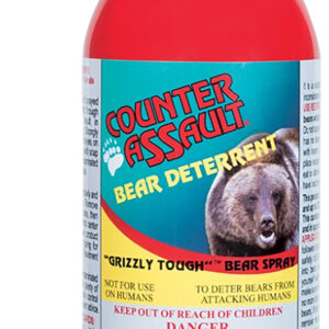 Counter Assault 15067027 Bear Spray  Capsaicin Range 32 ft-7 Seconds/40 ft-8 Seconds 8.10 oz/10.20 oz Includes 2 Holsters