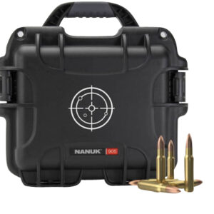 Nanuk 905AMMO1 905 Ammo Case 223Rem Black/White Resin 525rds