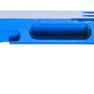 Cross Armory CRG5MCBL Mag Catch  Extended Compatible w/Glock Gen4-5 Blue Anodized Aluminum