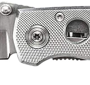 Smith & Wesson Knives CK105HCP Extreme Ops  3.22" Folding Drop Point Plain 7Cr15MoV SS Blade Aluminum Handle Includes Pocket Clip