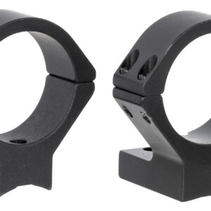 Talley 840705 Scope Mount/Ring Combo  Black Anodized Aluminum 34mm Tube Weatherby Mark V Medium Rings Magnum Action 0 MOA