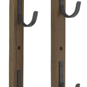 Allen 5659 Gun Collector  Brown/Black Wood/Steel Holds 2 Rifle/Shotgun