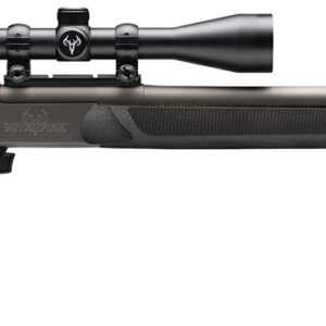 Traditions CR584110440 NitroFire w/Scope 50 Cal 209 Primer 26" Gray Cerakote Fluted & Tapered Barrel, Drilled & Tapped Receiver, Black Fixed Synthetic Stock, 3-9x40mm Duplex