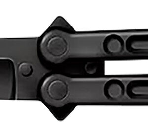 Cold Steel CS-92EAB FGX Balisong 5" Folding Plain Tanto Black Griv-Ex Blade/Handle