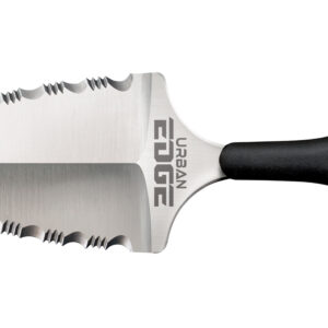 Cold Steel CS43XLSS Urban Edge  2.50" Fixed Serrated Stone Washed Japanese AUS-8A SS Blade/Black Textured Kray-Ex Handle