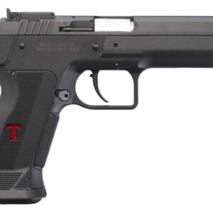 Tanfoglio IFG TFSTOCK3P40 Stock III  Full Size 40 S&W 13+1, 4.44" Black Polygonal Rifled Barrel, Black Serrated Slide, Black Polymer Frame w/Beavertail, Polymer Grip