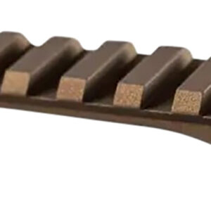 Christensen Arms 8100001204 Scope Base  Burnt Bronze Cerakote Aluminum Fits Remington 700 Short Action 0 MOA