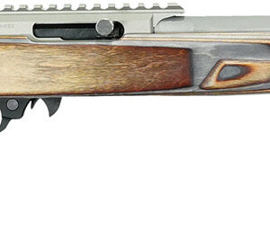 Black Rain Ordnance BRO22DSC Deluxe  Full Size 22 LR 10+1 16" Matte Stainless Threaded Steel Barrel & Aluminum w/Accessory Rail Receiver, Shady Camo Boyd's Agility Stock, Right Hand