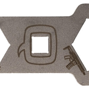 Q LLC TOOLMULTIHB Honey Badger Multi-Tool Silver Stainless Steel