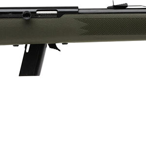 Savage Arms 40221 64 F Full Size 22 LR 10+1 21" Matte Black Carbon Steel Barrel, Grooved Receiver, OD Green Fixed Synthetic Stock