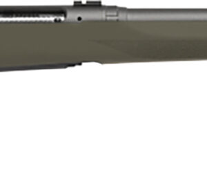 Savage Arms 58137 110 Trail Hunter 450 Bushmaster 3+1 20" Threaded/Medium Heavy Profile, Tungsten Gray Cerakote Barrel/Rec, OD Green Hogue Overmold Stock, Adj. AccuTrigger, Weaver Base