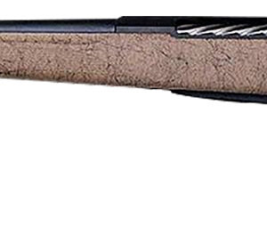 Tikka JRTXRT416 T3x Lite 308 Win 3+1 20" Fluted/Threaded, Black Barrel/Rec, Black Webbed Tan Roughtech Synthetic Stock, Interchangeable Grip, Muzzle Brake (Left Hand)