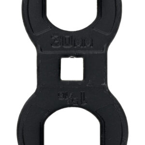 Wheeler 1199467 Barrel Nut Crowfoot Wrench Black Steel