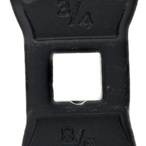 Wheeler 1199465 Muzzle Device & Buffer Tube Crowfoot Wrench Black Steel