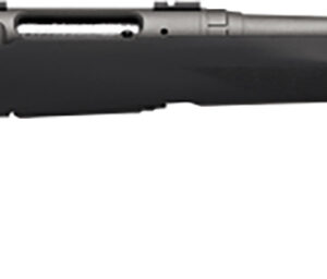 Savage Arms 58275 110 Trail Hunter Lite Full Size 6.5 PRC 2+1 20" Fluted/Threaded Barrel, Drilled & Tapped Steel Receiver, Black Fixed Synthetic Stock