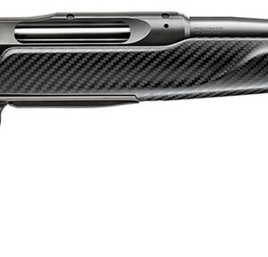 Sauer 80117118 505 Synchro XTC Full Size 308 Win 3+1 22" Matte Blued Threaded Barrel, Matte Blued Saddle Mount Steel Receiver, Black Thumbhole w/Adj Comb Carbon Fiber Stock