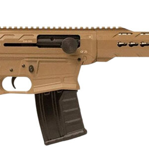Gforce Arms GF2512FDE GF25  12 Gauge Semi-Auto 3" 5+1 20" Flat Dark Earth Cerakote Threaded Barrel Flat Dark Earth Cerakote Receiver, Black Synthetic Stock