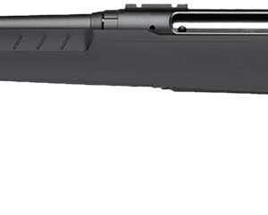 Savage Arms 32142 Axis 2 Compact 243 Win  4+1 20" Matte Black Heavy Sporter Barrel, Matte Black Drilled & Tapped Carbon Steel Receiver, Fixed Matte Gray Synthetic Stock, Left Hand