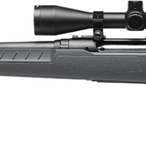 Savage Arms 32206 Axis 2 XP Combo Full Size 243 Win 4+1 22" Black Sporter Barrel, Black Carbon Steel Receiver Drilled & Tapped, Gray Fixed Synthetic Stock, Weaver 3-9x40mm Scope, Left Hand