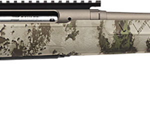 Savage Arms 32306 Axis 2 Pro Compact 350 Legend 4+1 18" Gun Metal Bronze Cerakote Heavy Threaded Barrel & Picatinny Rail Carbon Steel Receiver, Fixed Woodland Camo Synthetic Stock, Right Hand