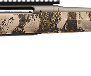 Savage Arms 32340 Axis 2 Pro Compact 7mm-08 Rem 4+1 20" Gun Metal Bronze Cerakote Heavy Sporter Threaded Barrel & Picatinny Rail Carbon Steel Receiver, Fixed Western Camo Synthetic Stock, Right Hand