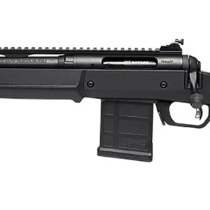Savage Arms 58179 110 Scout Full Size 5.56 NATO 10+1  16.50" Matte Black Threaded Barrel, Picatinny Rail Carbon Steel Receiver, Black Magpul Hunter Synthetic Stock Left Hand