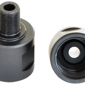 Griffin Armament 24MM1228A Suppressor Mount Thread Adapter 1/2"x28 Melonite QPQ Black