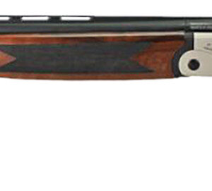 Iver Johnson Arms IJ60012LW28S IJ600 Lightweight Full Size 12 Gauge Break Open 3" 2rd 28" Black Over/Under Vent Rib Barrel, Silver Engraved Aluminum Receiver, Fixed Walnut Wood Stock, Ambidextrous