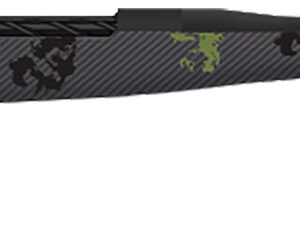 Fierce Firearms TWROG65PRC20BF Twisted Rogue 6.5 PRC 20" Armour Lube Black Steel Threaded Barrel, Drilled & Tapped Steel Receiver, LR Negative Comb Forest Camo Carbon Fiber Stock