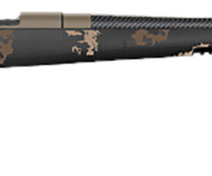 Fierce Firearms FCTRG7MMBC20BS CT Rage  Full Size 7mm BC 3+1 20" Black Carbon Fiber Match Grade Threaded Barrel, Black Cerakote Drilled & Tapped Titanium Receiver, Monte Carlo Carbon Fiber Stock