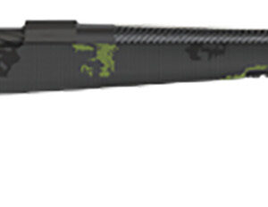 Fierce Firearms FCTRFP300RUM24BF CT Rival XP 7mm BC 20" Carbon Fiber Match Grade Threaded Barrel, Black Cerakote Drilled & Tapped Titanium Receiver, Adj Comb Harvest Camo Carbon Fiber Stock