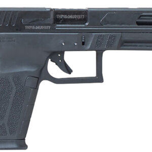 Puma APM9MFSPBLK P9x19  Compact Frame 9mm Luger 15+1 4.50" Black Threaded Barrel, Optics Ready/Serrated Steel Slide, Black Polymer Frame w/Accessory Rail, Black Grip