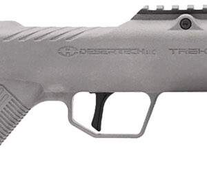Desert Tech TRKRF2218GRY TREK-22  Gray Compact 22 LR 10+1 18" Free Floating Steel Barrel, Picatinny Rail Receiver, M-LOK Handguards, Fixed Polymer Stock, Suppressor Ready