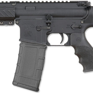 Rock River Arms BLK2132 LAR-15M  300 AAC Blackout 30+1 8" Black M-LOK Handguard, Black Aluminum Picatinny Rail Receiver, Black Polymer SB Tactical SBA3 Arm Brace, Black Hogue Rubber Grip