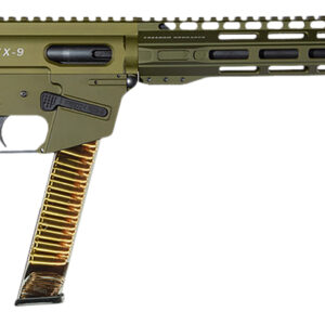Freedom Ordance FX9R16-ODG FX9R  9mm Luger 33+1 16" Black Anodized Barrel, OD Green Anodized Receiver w/Picatinny Rail, M-LOK Handguard, Leapers Adjustable Black Polymer Stock, B5 P Type Grip