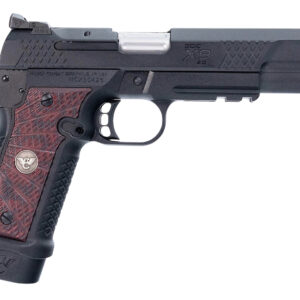 Wilson Combat  EDC X9 2.0 9mm Luger 18+1 5" Barrel, Black Cherry G10 Grip
