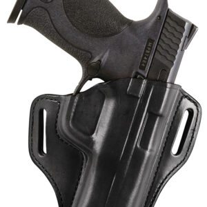 Bianchi 23998 57 Remedy  OWB Size 15 Black Leather Belt Slide Fits S&W M&P Shield Right Hand