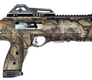 Hi-Point 4095TSWC 4095TS Carbine 40 S&W Caliber with 17.50" Barrel, 10+1 Capacity, Woodland Camo Metal Finish, Woodland Camo All Weather Skeletonized Stock & Polymer Grip Right Hand