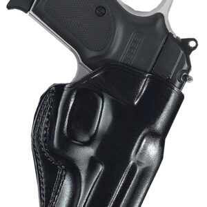 Galco SG600B Stinger  OWB Black Leather Compatible w/Sig P365/P365 SAS/Glock 42 Compatible w/ Belt Loop Mount Right Hand