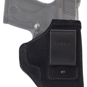Galco STO658B Stow-N-Go  IWB Black Leather Belt Clip Fits S&W M&P Shield w/Crimson Trace Laser Right Hand